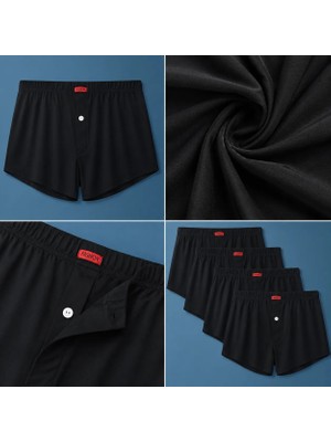 Ece's Design Ice Silk Buz Ipek Erkek Boxer Serinletici Nefes Alabilen Ter Tutmaz Dikişsiz Seamless M1003