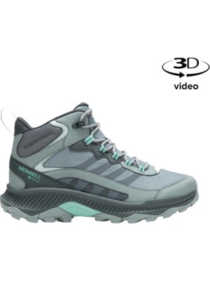 Merrell Speed Strike 2 Mid Gore-Tex Kadın Mavi Bot
