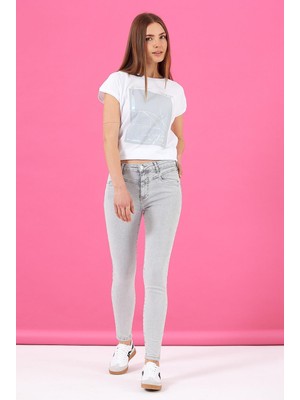 Vena Kadın Gabriella Grey Skinny Jean Pantolon