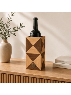 Quattro Home Bali Collection Şaraplık – Dekoratif Şarap Şişesi Standı