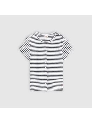 Levi's Rory Kısa Kollu Düğmeli Üst