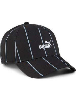 Puma Unisex Siyah Puma Ess + Squad Aop Bb Cap Puma Black-Puma W Siyah Unisex Şapka