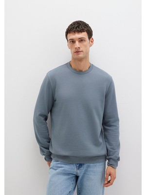 Mavi Bisiklet Yaka Gri Sweatshirt 0S10457-80889