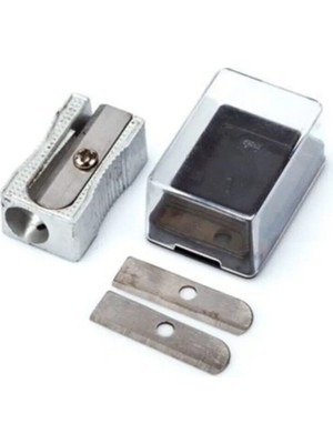 Mikasso Kalemtraş Metal Yedekli Metal Metalik