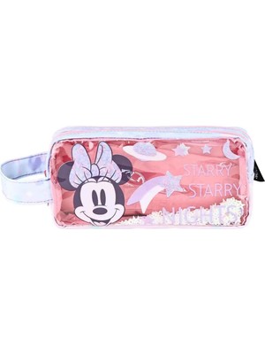 Mikasso Minnie Mouse Starry Yazılı Kalem Kutusu OTTO.49291 Tekstil Çok Renkli
