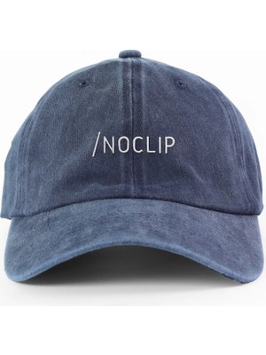 PataCute /noclıp Mavi Yıkamalı Şapka