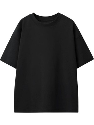 Dereff Basic T-Shirt (Siyah) 5-6 Yaş