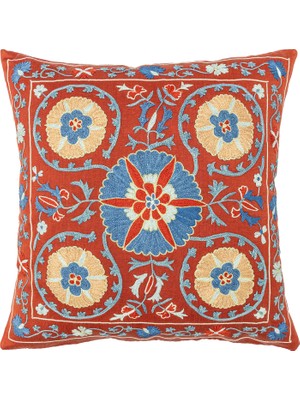 Soho Antiq Haru Bohem El Yapımı Ipek Kırlent 50X50 cm