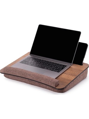 Vigo WOOD-LS013 Minderli Laptop Sehpası (Ceviz)