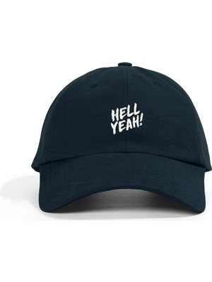 PataCute Hell Yeah Lacivert Soft Baseball Şapka
