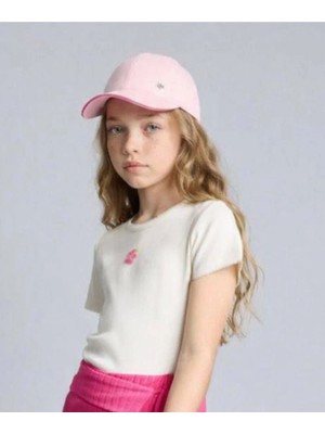 Dereff Taş Nakışlı Fitilli Bluz (Pembe Nakış) 11-12 Yaş