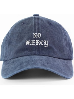 PataCute No Mercy Mavi Yıkamalı Şapka