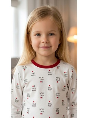 Enie Kız ve Erkek Çocuk %100 Pamuk Uzun Kollu Pijama Takımı