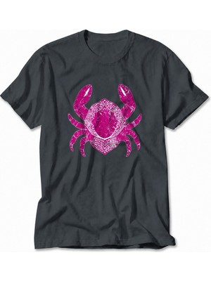 Wakha Erkek Mandala Yengeç Baskısı - Füme
