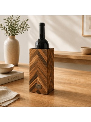 Quattro Home Dona Collection Şaraplık – Dekoratif Şarap Şişesi Standı
