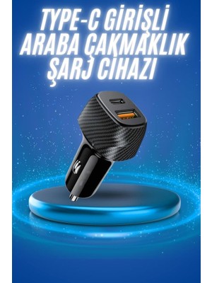 38W Oto Çakmaklık Araç Içi Şarj Cihazı Hızlı Şarj Uzun Ömürlü - Lisinya