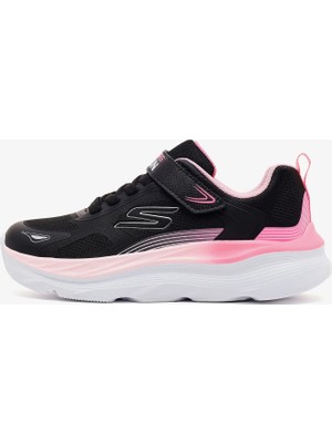 Skechers Max Run Büyük Kız Çocuk Siyah Spor Ayakkabı 303989L Blk