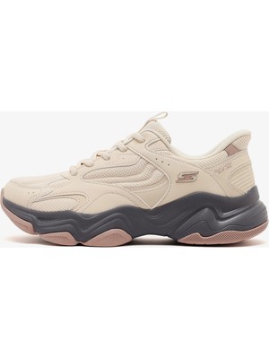Skechers Bobs Diego Kadın Natürel/gri Sneakers 117688 Ntgy