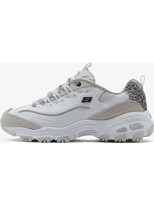 Skechers D'lites - Golden Chic Kadın Beyaz Sneakers 150235 Wsl