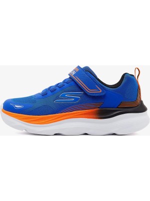 Skechers Max Run Büyük Erkek Çocuk Mavi Spor Ayakkabı 405145L Blor