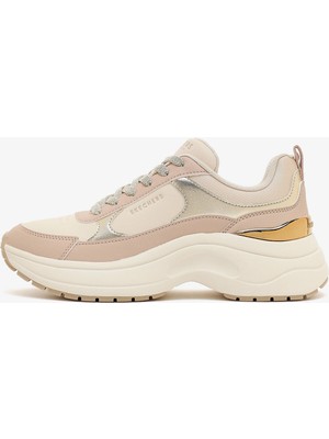 Skechers Hazel 2 Stunning You Kadın Natürel Sneakers 177447 Nat Hafif ve Konforlu Günlük Ayakkabı