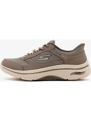 Skechers Go Walk Arch Fit 2.0 Erkek Haki Yürüyüş Ayakkabısı Nefes Alabilir Yapı 216650 Khk