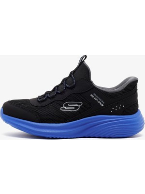 Skechers Bounder Pro Büyük Erkek Çocuk Siyah Spor Ayakkabı 404208L Bkbl