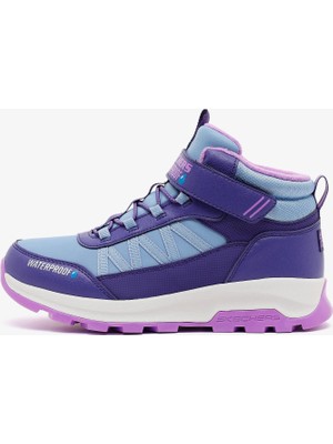 Skechers Storm Blazer-Artic Mass Mavi Bot Büyük Kız Çocuk Düz Tabanlı Su Geçirmez Tasarım 303493L Nvpr