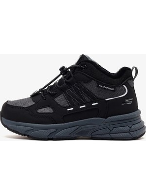 Skechers Retro-Graph Büyük Erkek Çocuk Gri Bot 405338L Ccbk
