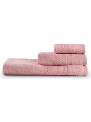 Rani Mobilya Rani Home Banyo Havlusu Seti  Gül Kurusu BD-6373