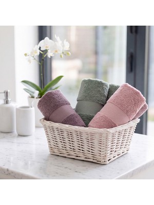 Yataş Essentials Penye Pamuk Misafir Havlusu 3'lü Set - 30X50 cm