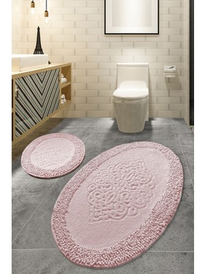 Rani Mobilya Rani Home Banyo Paspası Seti  Çok Renkli BA-6284