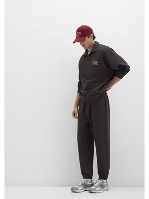 Mavi Kahverengi Jogger Eşofman Altı 0010522-70219