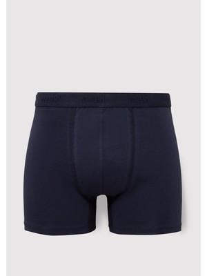 Mavi Lacivert Basic Boxer Erkek Regular Fit 1 Adet Elastan Kumaş 092121-30761