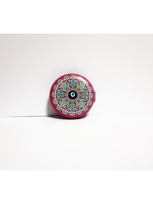 Lisinya Cep Aynası Lotus Desenli