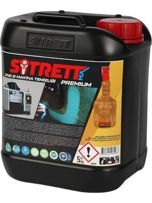 Ankaverse Sitrett Mx Cnc Makine Yağ Temizleyici Endüstriyel 5 Kg.