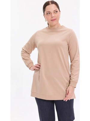Kado Moda Basic Rahat Kalıp Kadın Tunik