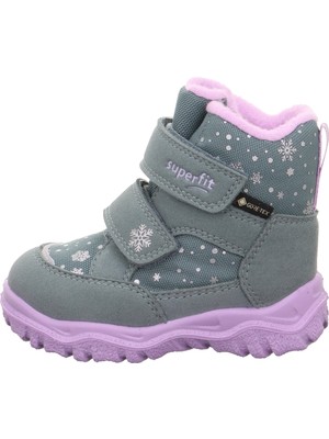 Superfit Husky Kız Çocuk Su Geçirmez Gore-Tex Bot - Açık Yeşil Lila 006045-7510