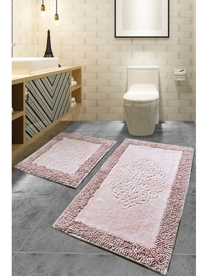 Rani Mobilya Rani Home Banyo Paspası Seti  Çok Renkli BA-6279