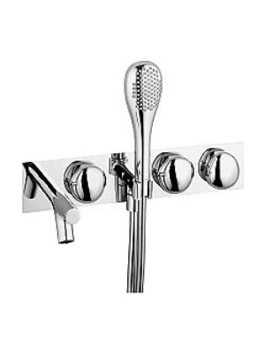 Vitra Istanbul Ankastre Banyo Bataryası A42848 Krom