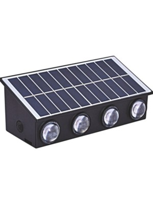 Cata 20W Solar LED Bahçe Aplik Amber Güneş Enerjili CT-8010