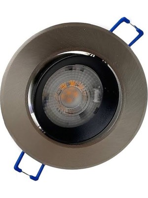 Cata 7W Akik Krom LED Spot Armatür Beyaz 6500K Sıva Üstü CT-5252