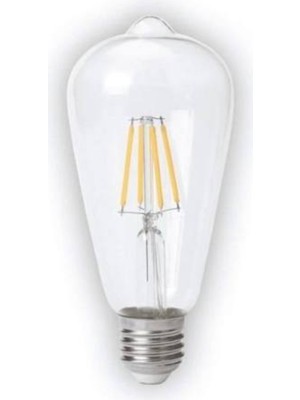 Noas 4W Rustik Filament LED Ampul Günışığı 2700K E27 YL92-0012