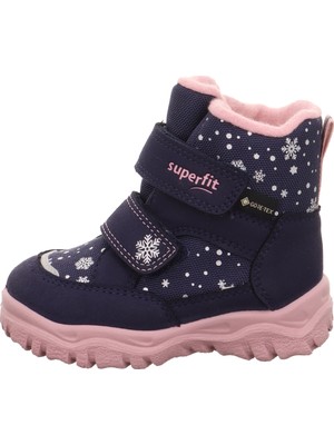 Superfit Husky Kız Çocuk Su Geçirmez Gore-Tex Bot - Lacivert Pudra 006045-8020
