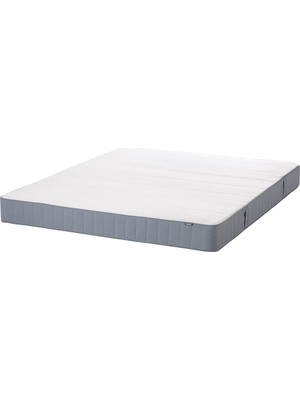 IKEA Çift Kişilik Yatak 140X200 cm Yaylı Orta Sert - Modern Konforlu Şilte - Iskandinav Tarzı Ergonomik Yatak Şiltesi
