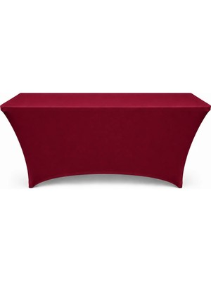 Cosy Tr Streç Dikdörtgen Banket Masa Örtüsü - 4 Tarafı Kapalı Ocean 320 gr