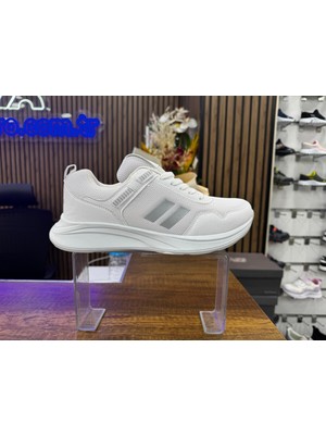 Homiro Unisex Poli Taban Spor Sneaker Ayakkabı-Siyah