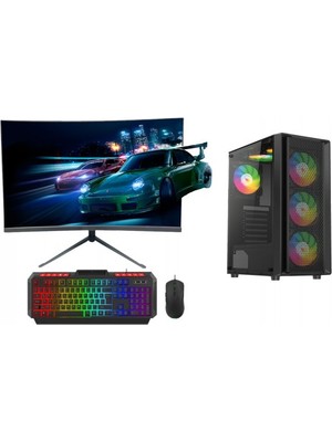 Rotampc RTM132 I7 14700F 16GB Ddr4 512GB M2 SSD 4gb RX550 24" Oyun Bilgisayarı