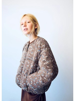Mango Çiçek Desenli Anorak