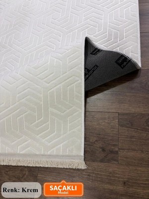 Dinarsu Armoni Kaymaz Taban Kesme Halı Yolluk